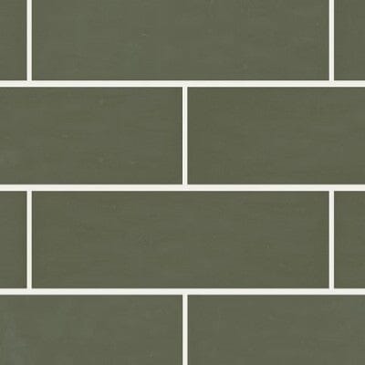 Shaw Tile Geoscapes Moss Green 4x16