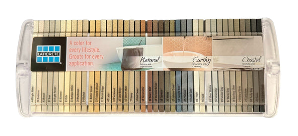 Laticrete Grout Chip Chart