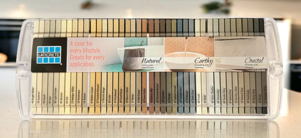 Laticrete Grout Chip Chart