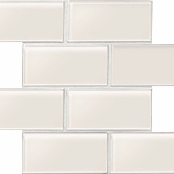Daltile Amity White AM50 Wall Tile 3"x6" Swatch