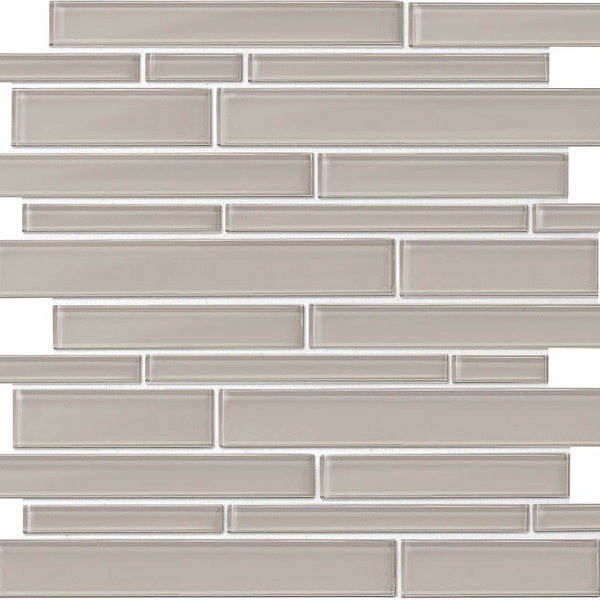 Daltile Amity Grey AM52 Mosaic Wall Tile 11"x13" Swatch