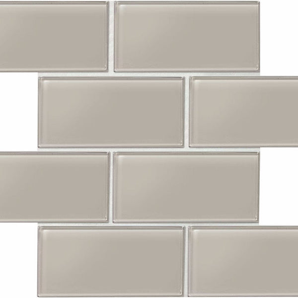 Daltile Amity Grey AM52 Wall Tile 3"x6" Swatch
