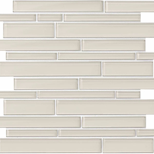 Daltile Amity Taupe AM51 Mosaic Wall Tile 11x13 Swatch