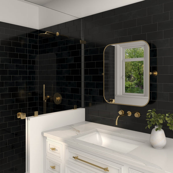 Daltile Artigiano Florentine Gates AR99 Wall Tile 3"x6" Room Scene