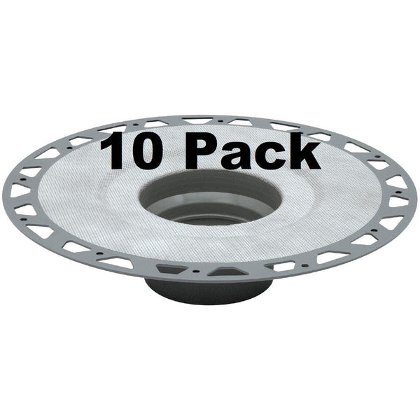 KERDI-DRAIN FLANGE 2" PVC (10 Pack Bundle)