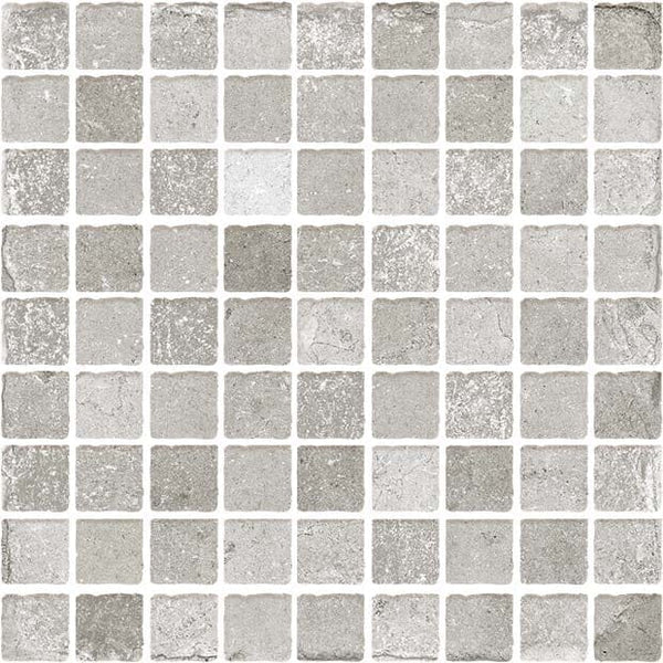 Virginia Pietra Di Ostuni 1x1 Mosaic Tile Grigio