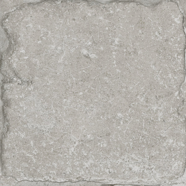 Virginia Pietra Di Ostuni 8x8 Field Grip Tile Grigio
