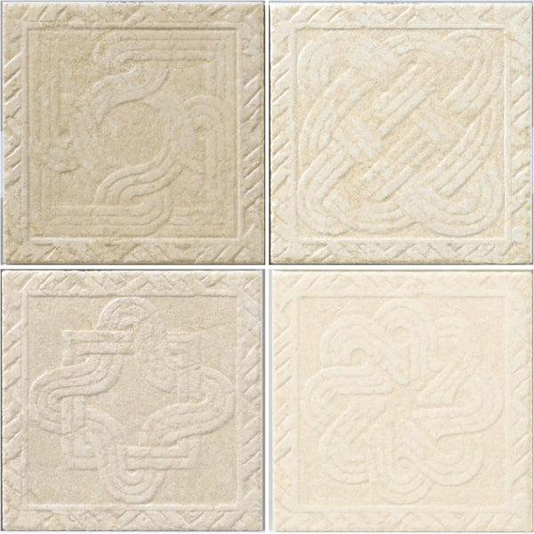 Virginia Pietra Di Ostuni 8x8 Trame Decorative Tile Tufo