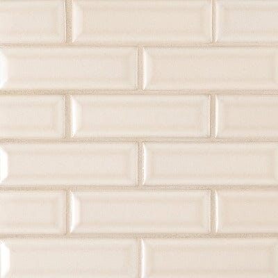 MSI Highland Park Antique White Beveled Tile 2"x6"