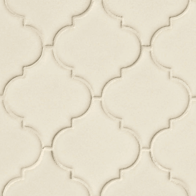 MSI Highland Park Antique White Arabesque Tile