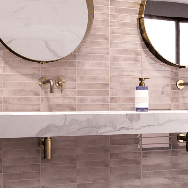 MSI Stella Blush Tile Glossy 2"x10"