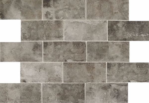 Daltile Brickwork Alcove BW04 2"x8" Swatch 2