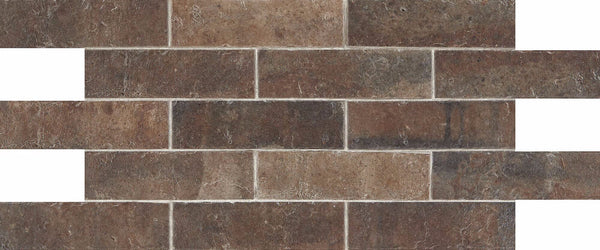 Daltile Brickwork Terrace BW05 4"x8" Swatch 2