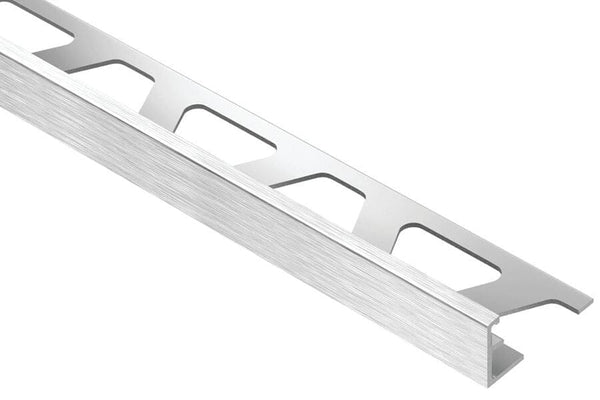 Schluter Schiene Edge Trim 1/8" Aluminum Brushed Chrome Anodized