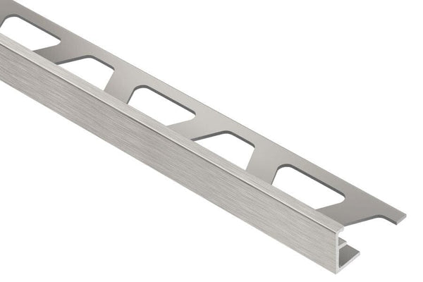 Schluter Schiene Edge Trim 1/8" Aluminum Brushed Nickel Anodized