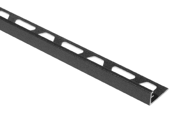 Schluter Schiene Edge Trim 1/8" Aluminum Dark Anthracite Textured