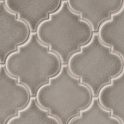 MSI Highland Park Dove Gray Arabesque Tile