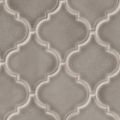 MSI Highland Park Dove Gray Arabesque Tile