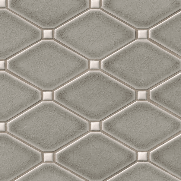 MSI Highland Park Dove Gray Diamond Tile