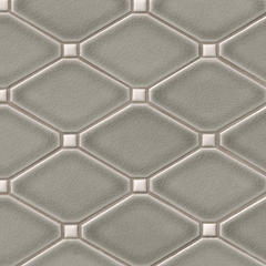MSI Highland Park Dove Gray Diamond Tile