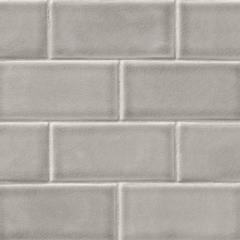 MSI Highland Park Dove Gray Subway Tile 3"x6"