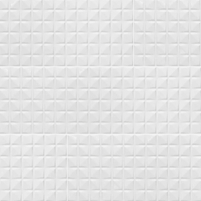 MSI Dymo Backsplash Chex White Tile 12x24