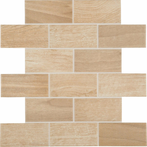 Daltile Emblem Beige EM01 7"x20" Swatch 2