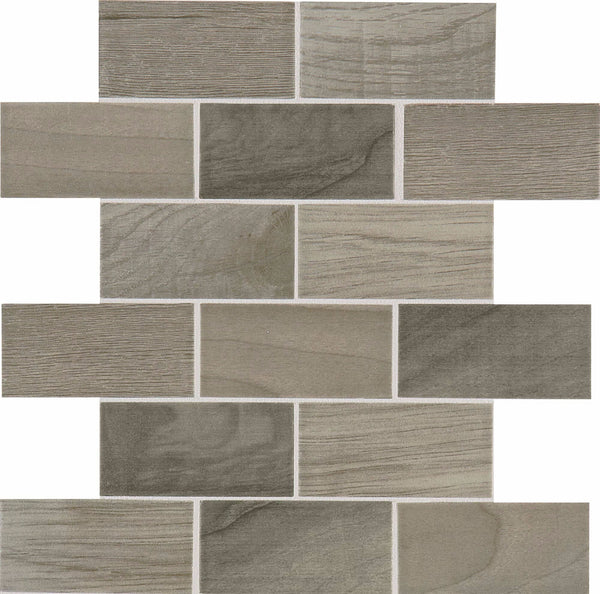 Daltile Emblem Gray EM03 7"x20" Swatch 2
