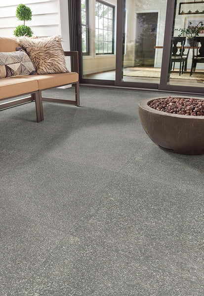 MSI - Pavers - Gray Mist Granite Paver 18x18 Room Scene