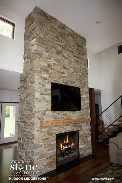 Ledgestone Collection Hudson Ledgestone Corner Room Scene