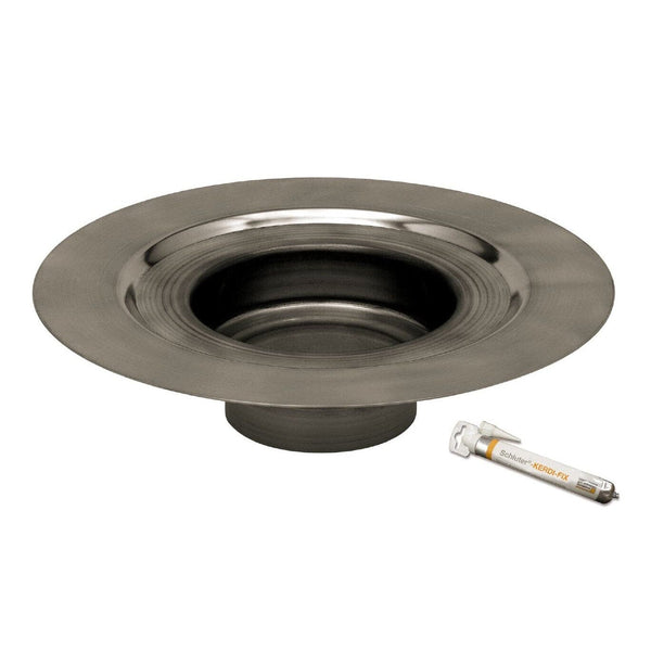 KERDI-DRAIN FLANGE KIT STN STEEL 3" OUTLET