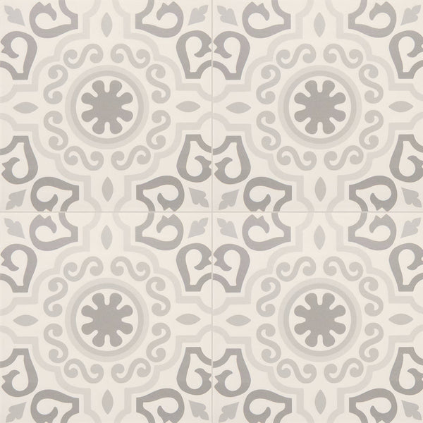 Daltile Memoir Crystal Grey ME24 12"x12" Swatch