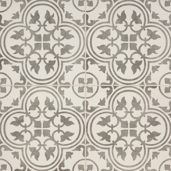 Daltile Memoir Petal Grey ME20 12"x12" Swatch