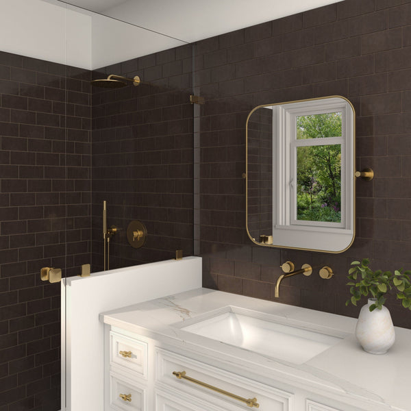 Daltile Artigiano Milan Arena AR97 Wall Tile 3"x6" Room Scene