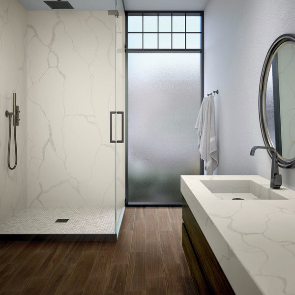 Daltile Saddle Brook XT Walnut Creek SD85 6"x36" Room Scene