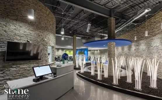 Ledgestone Collection Silver Ledgestone Room Scene