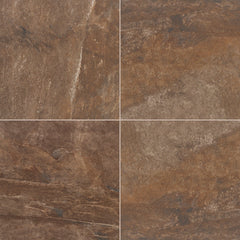 Daltile Slate Attache Multi Brown SA08 24"x24" Swatch