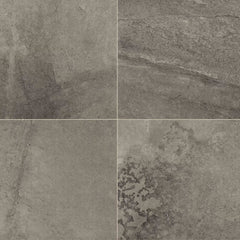 Daltile Slate Attache Meta Dark Gray SA07 24"x24" Swatch