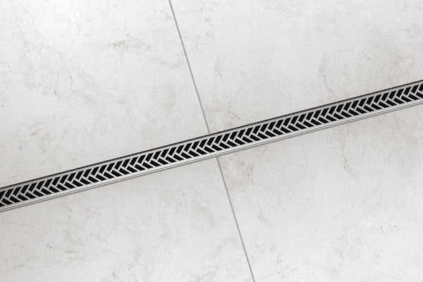 Schluter Kerdi Line Vario Linear Drain FLANGE KIT 2" ABS & PVC