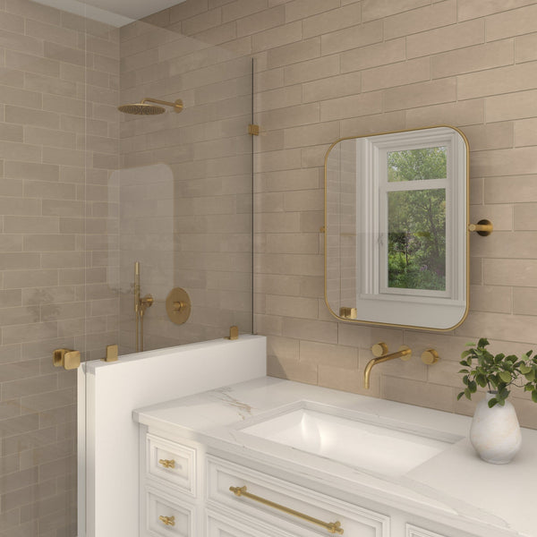 Daltile Artigiano Venice Statue AR96 Wall Tile 3"x12" Room Scene