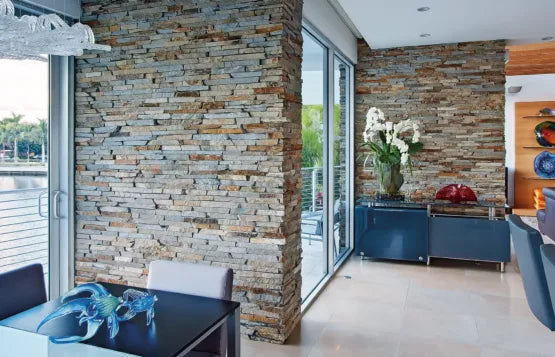 Ledgestone Collection Virginia Ledgestone Corner Room Scene