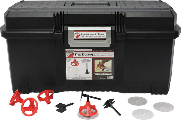 Spin Doctor Tile Leveling Pro Kit 1/8"