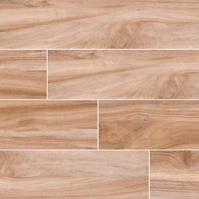 Aspenwood Porcelain Tile Collection Amber - 9"x48" - FloorLife