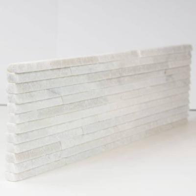 Realstone Systems Thinstone Arctic White Angled Natural End 6"x24"