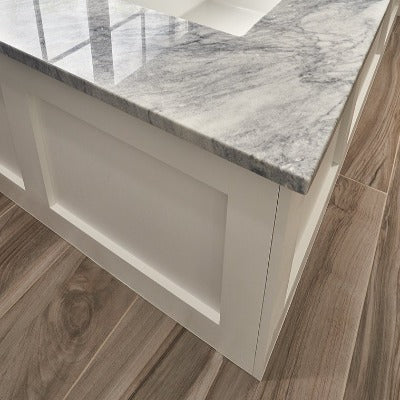 Aspenwood Porcelain Tile Collection Ash - 9"x48" - FloorLife