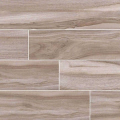 Aspenwood Porcelain Tile Collection Ash - 9"x48" - FloorLife