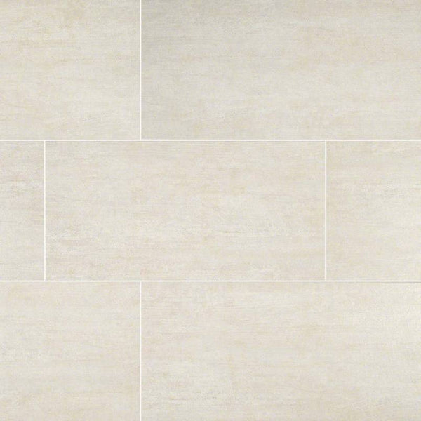 Metropolis Porcelain Tile Collection Avorio - 12"x24" - FloorLife