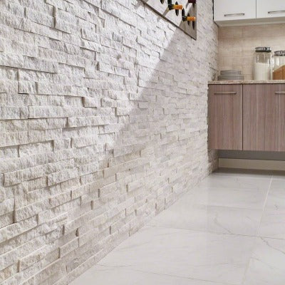 Aria Porcelain Tile Collection Bianco - 24"x24" - FloorLife