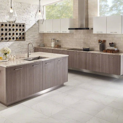 Aria Porcelain Tile Collection Bianco - 12"x24" - FloorLife