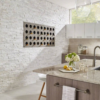 Aria Porcelain Tile Collection Bianco - 24"x24" - FloorLife